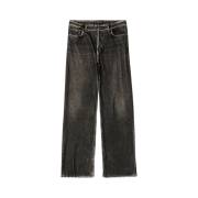 Balenciaga Denim Trompe L'oeil Pants Black