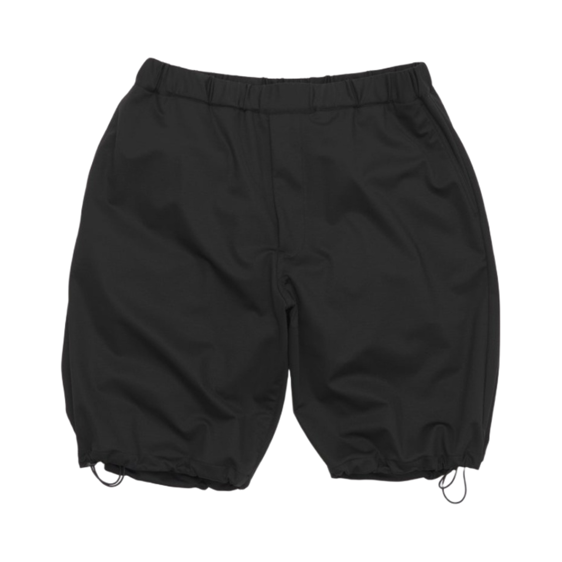 GM232-40083 Graphpaper Viscose Ponte Track Shorts Black
