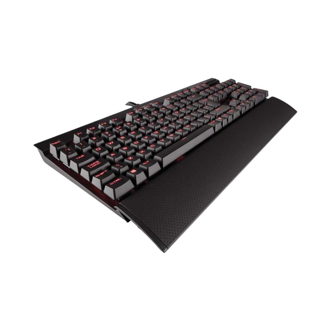 커세어 K70 럭스 레드 블랙 국문 자판 (국내 정식 발매 제품)(Corsair K70 Lux Red Black Korean Layout (Korean Ver.)) - 1