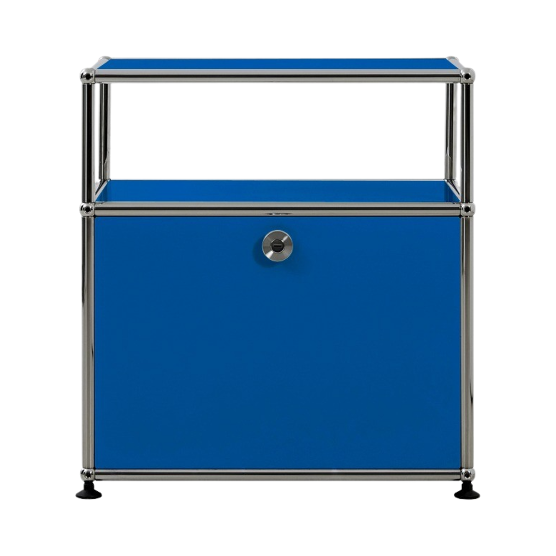 USM 할러 베드사이드 테이블 젠시안 블루(USM Haller Bedside Table Gentian Blue)