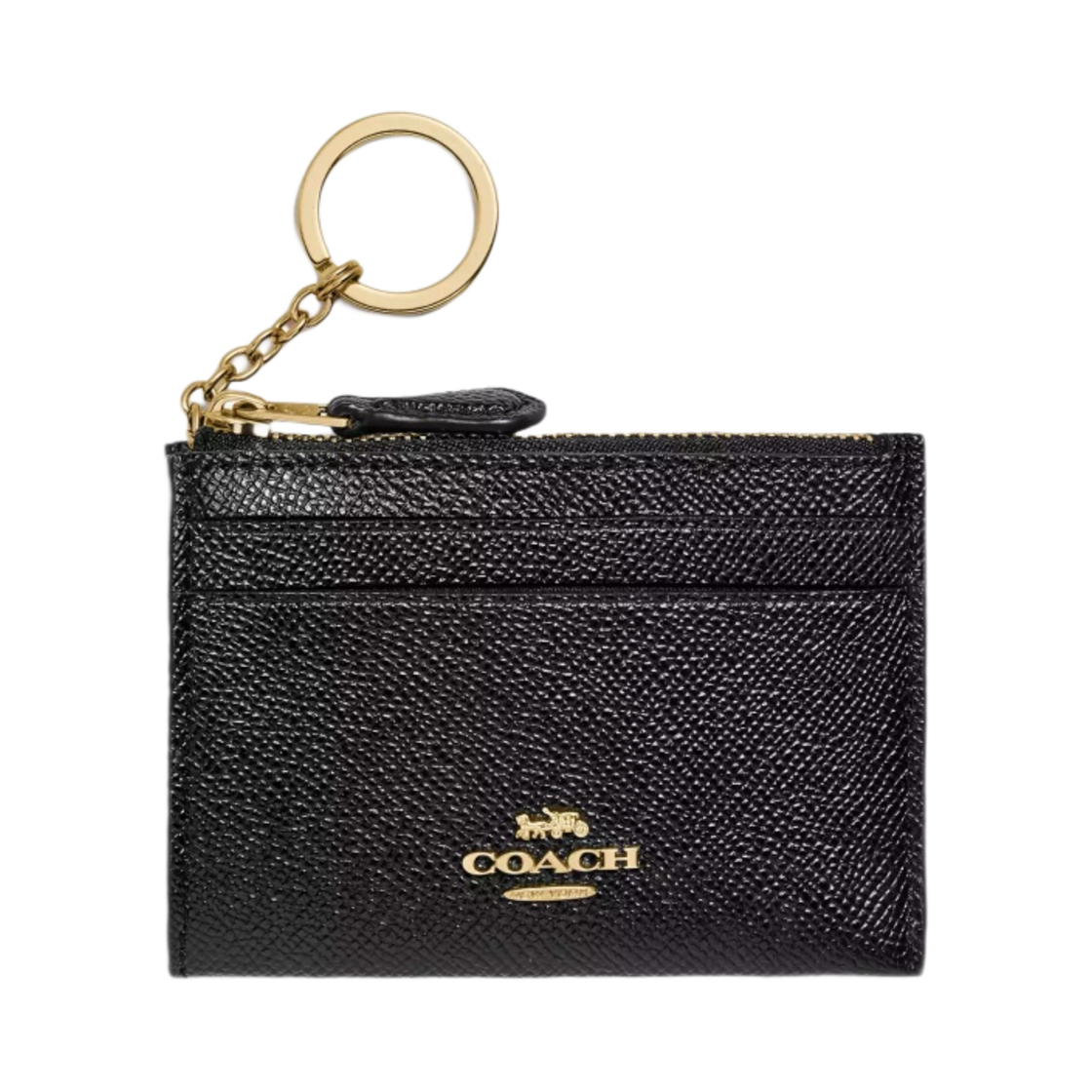 88250-IMBLK Coach Mini Skinny ID Case Black