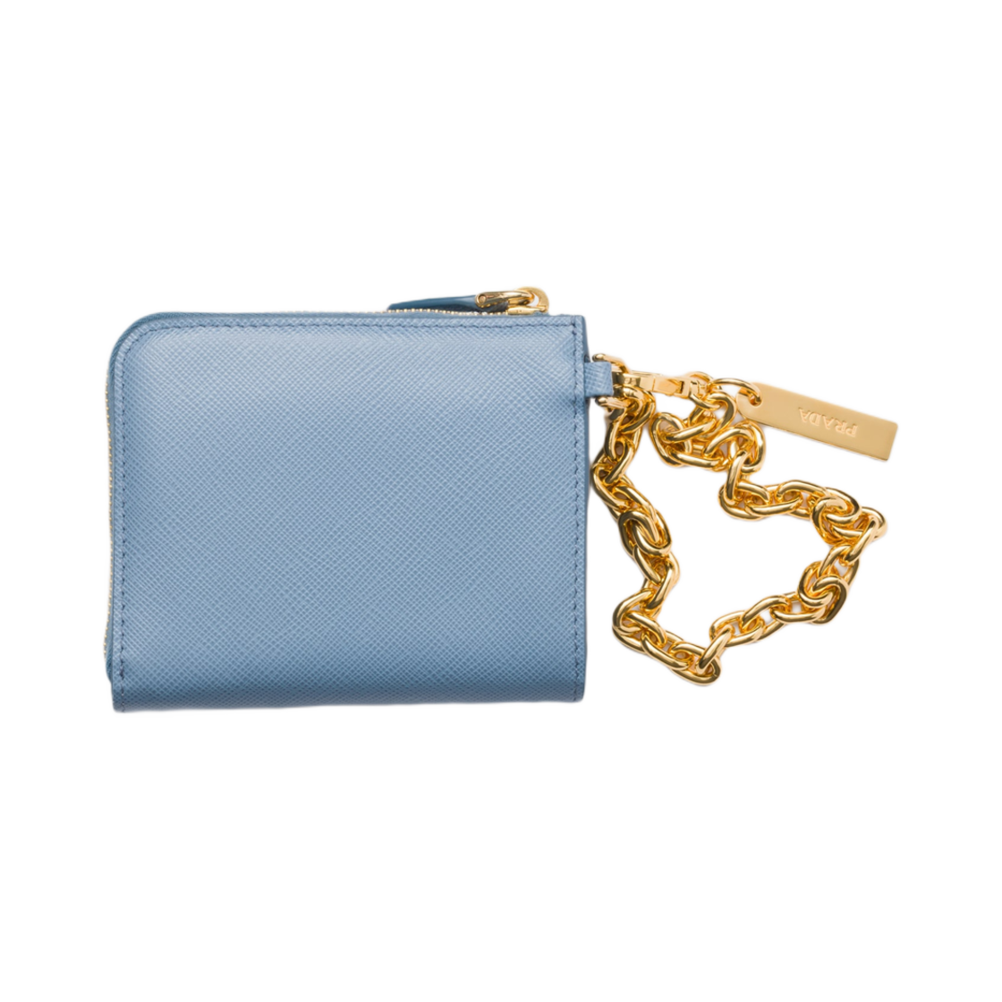 프라다 스몰 사피아노 레더 지퍼 월렛 아스트랄 블루(Prada Small Saffiano Leather Zipper Wallet Astral Blue) - 2