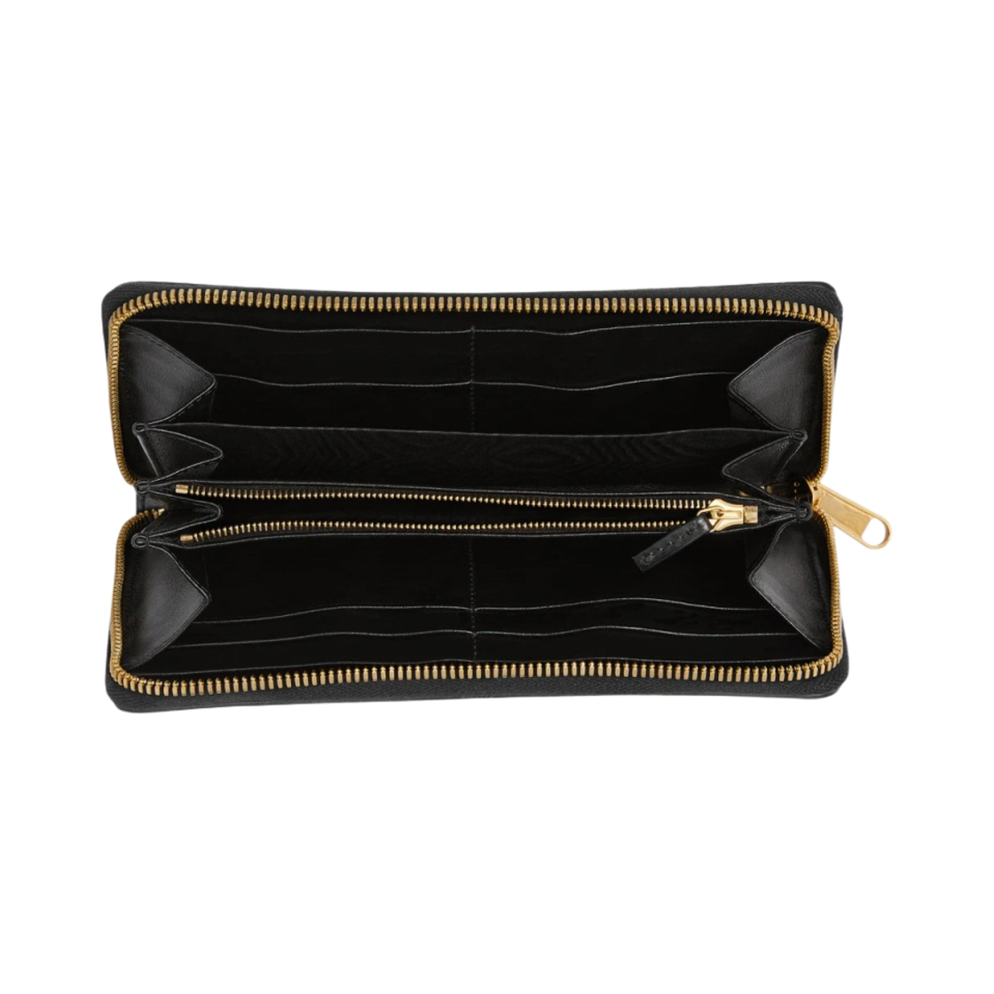 구찌 GG 마틀라세 집 어라운드 지갑 블랙(Gucci GG Matelasse Zip Around Wallet Black) - 2