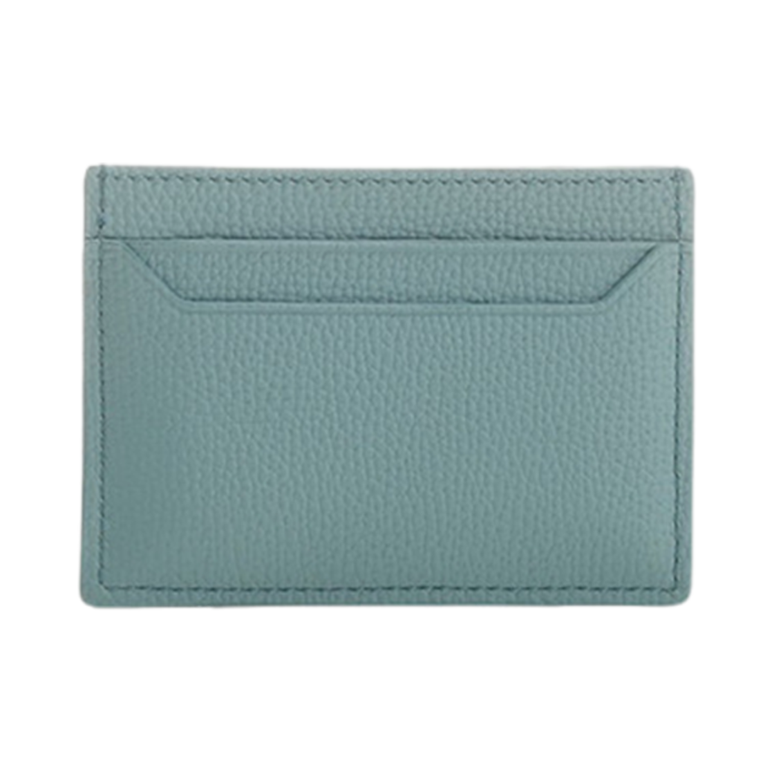로에베 페블 그레인드 카프스킨 아나그램 플레인 카드 홀더 워터(Loewe Anagram Plain Card Holder in Pebble Grained Calfskin Water) - 2