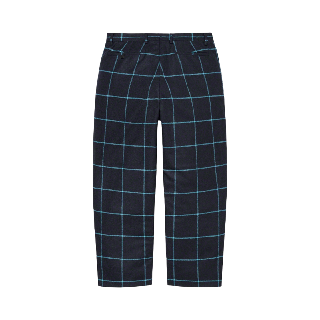 슈프림 윈도페인 울 트라우저 블루 - 22FW(Supreme Windowpane Wool Trousers Blue - 22FW) - 2