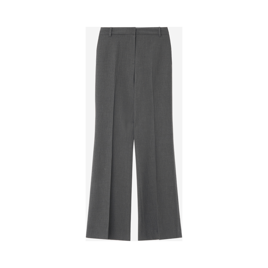Z24FWPT001MG zeezeezee Loose Bootcut Trousers Melange Grey