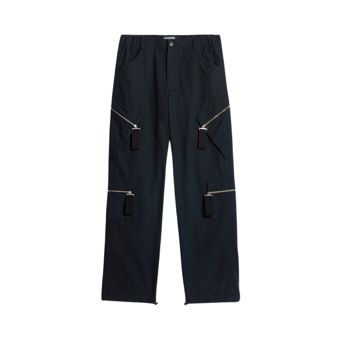 자크뮈스 르 카고 마로네 지퍼 카고 팬츠 네이비(Jacquemus Le Cargo Marrone Zipped Cargo Pants Navy) - 1