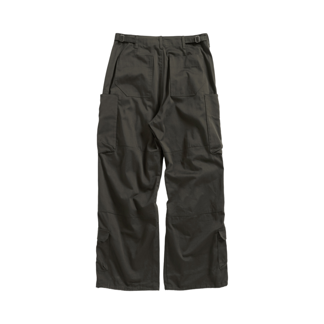해칭룸 지퍼 카고 워크 팬츠 다크 카키(Hatchingroom Zip Cargo Work Pants Dark Khaki) - 2