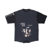 Balenciaga Oversized Speed Hunter Upside Down T-Shirt Black