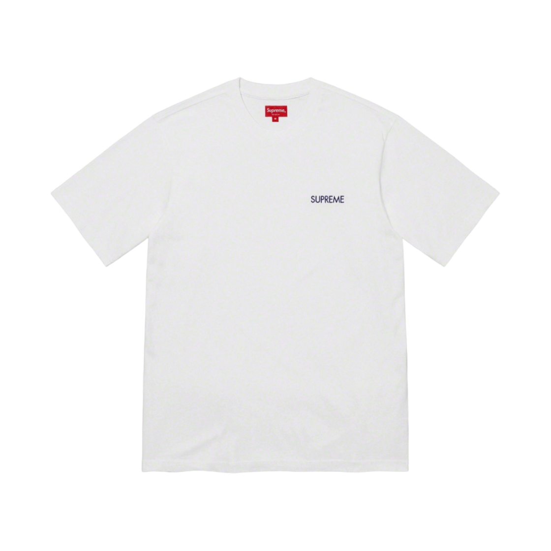 슈프림 워시드 캐피탈 숏슬리브 탑 화이트 - 22FW(Supreme Washed Capital S/S Top White - 22FW) - 1