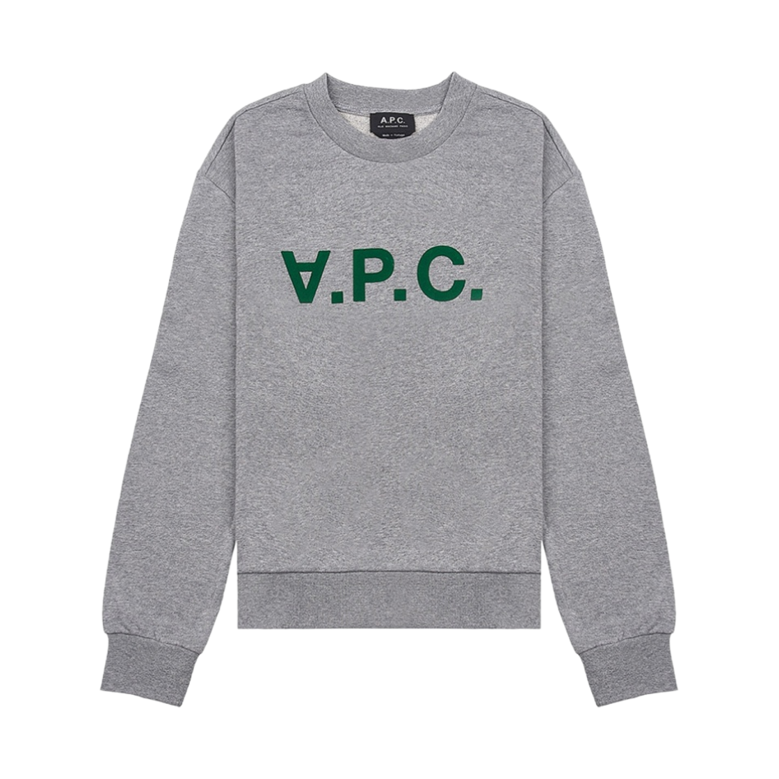 COFDX-F27820-PLB (W) A.P.C. Elisa Sweatshirt Heather Pale Grey