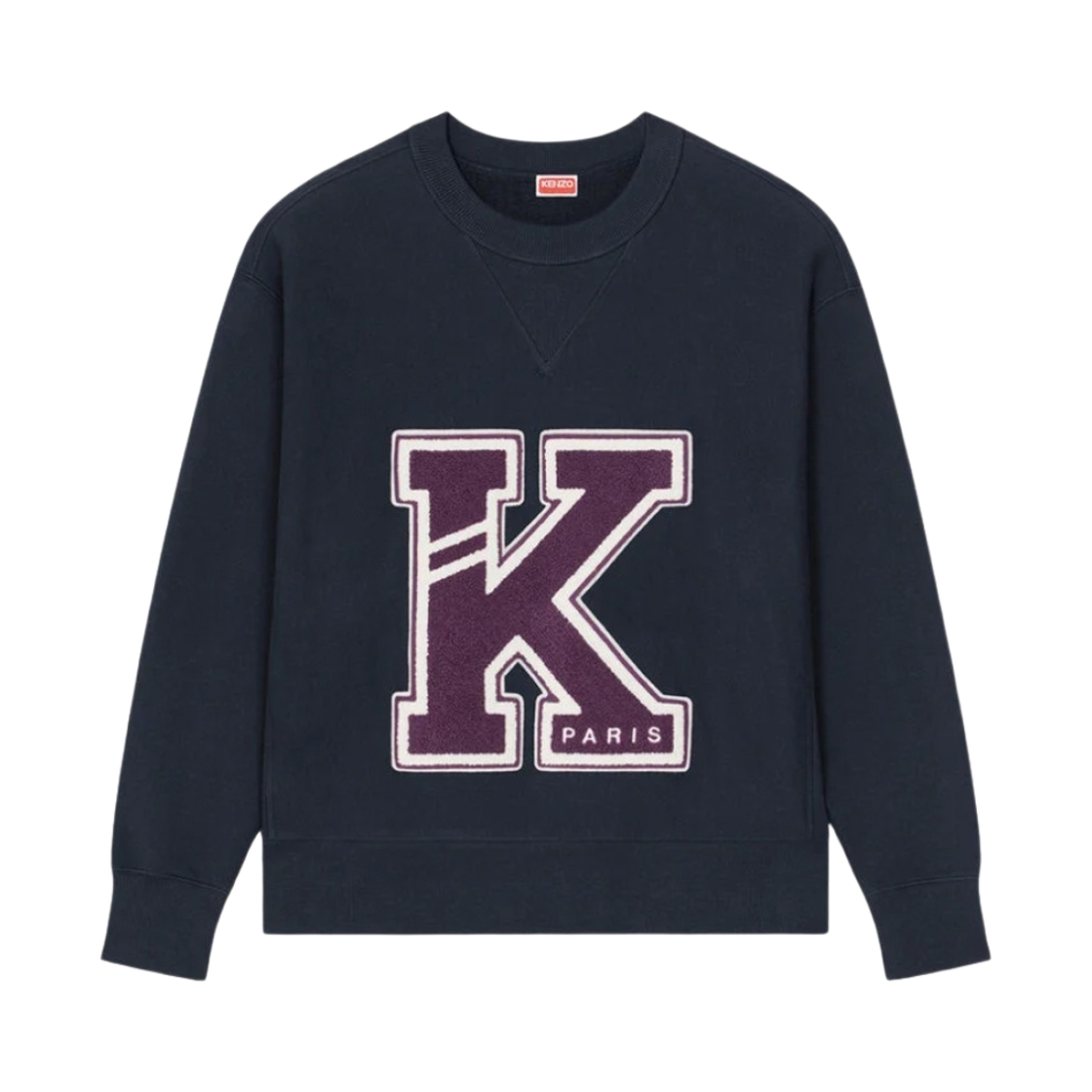 겐조 바시티 스웨트셔츠 미드나잇 블루(Kenzo Varsity Sweatshirt Midnight Blue) - 1