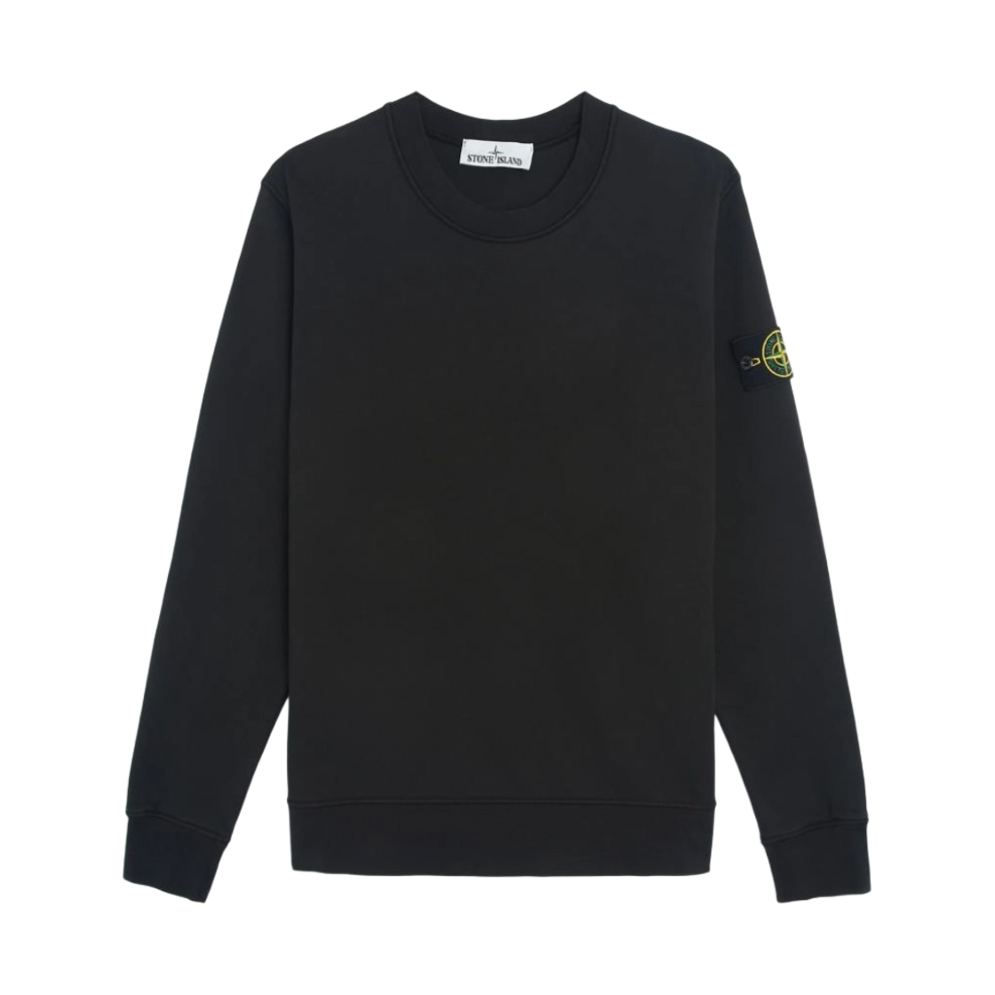 스톤 아일랜드 63051 크루넥 스웨트셔츠 블랙 - 21SS