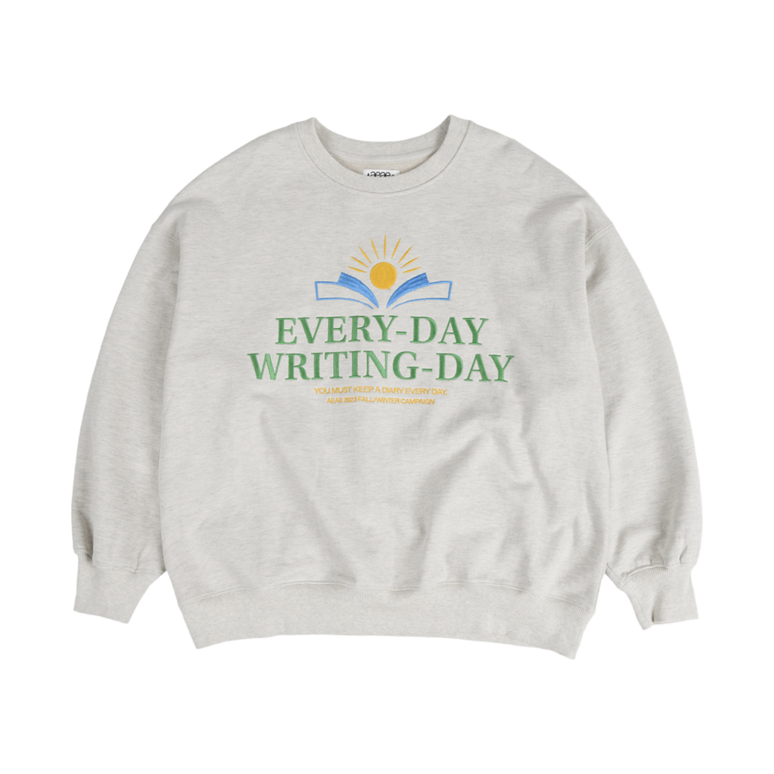 - (W) Aeae Everyday Routine Sweatshirts Oatmeal
