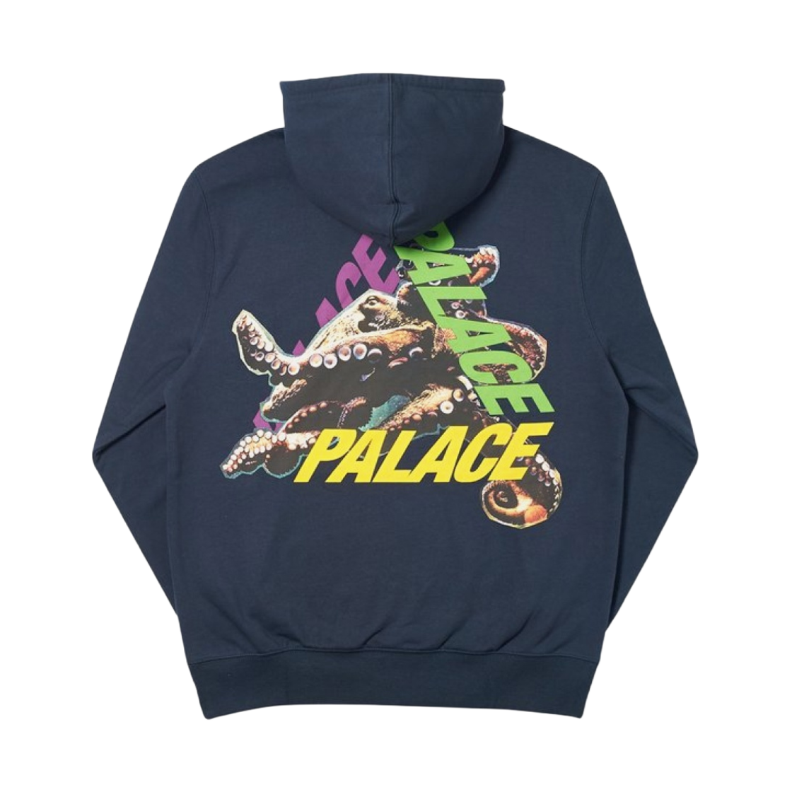 - Palace Octo Hood Forest Navy - 18FW