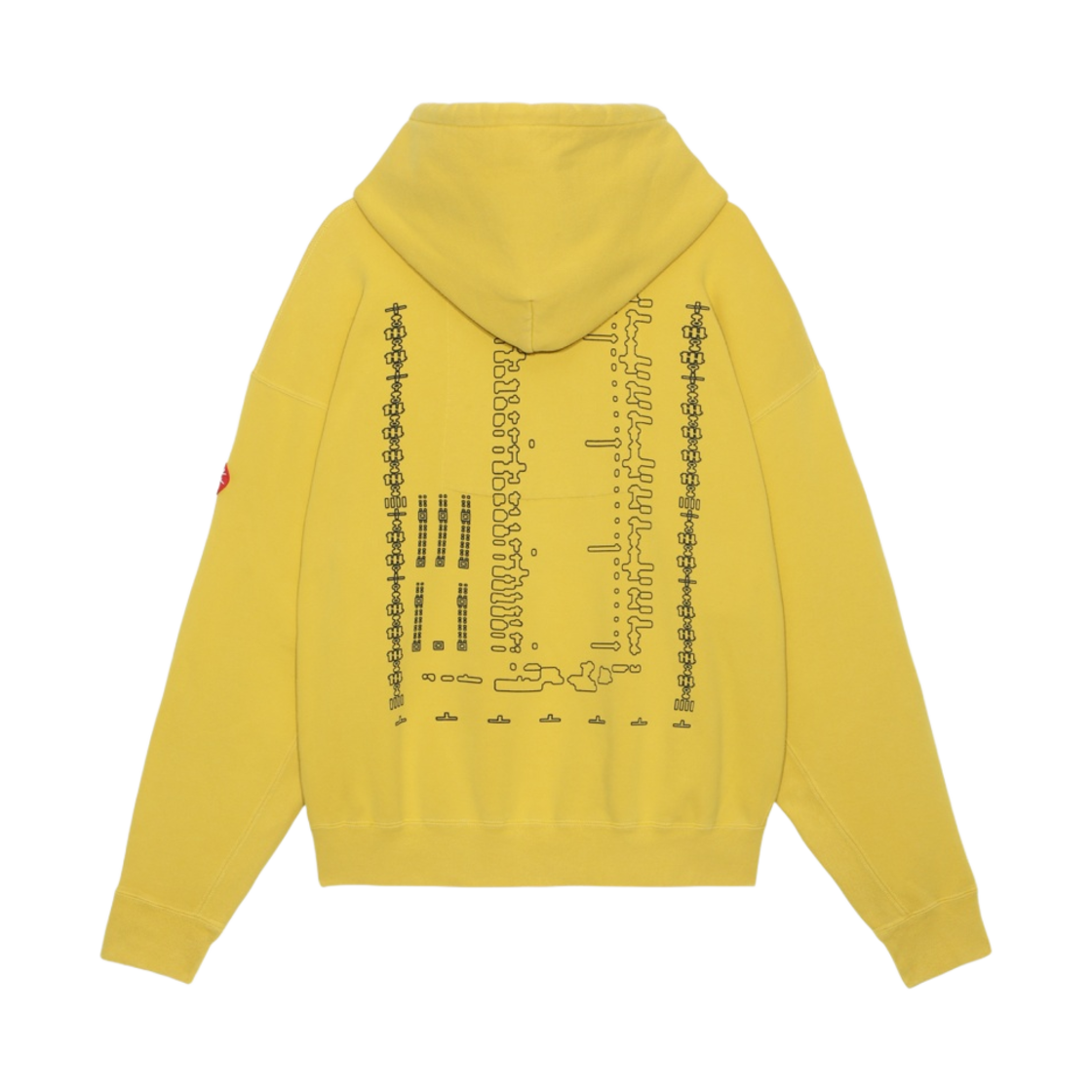 카브엠트 오버다이 후드 옐로우 - 23SS(Cav Empt Overdye Hoodie Yellow - 23SS) - 2