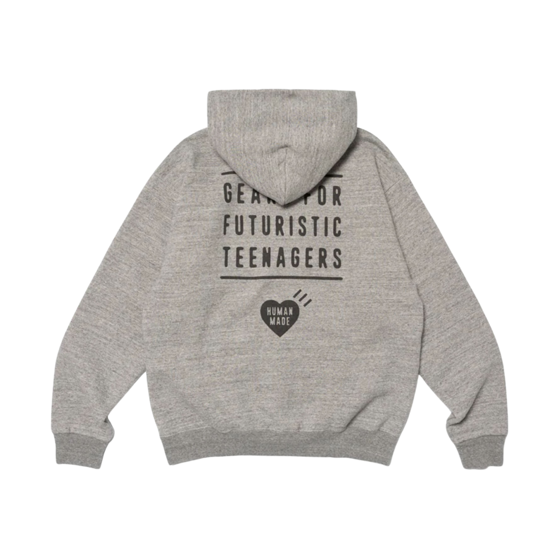 휴먼 메이드 스웨트 후드 #2 그레이(Human Made Sweat Hoodie #2 Gray) - 2