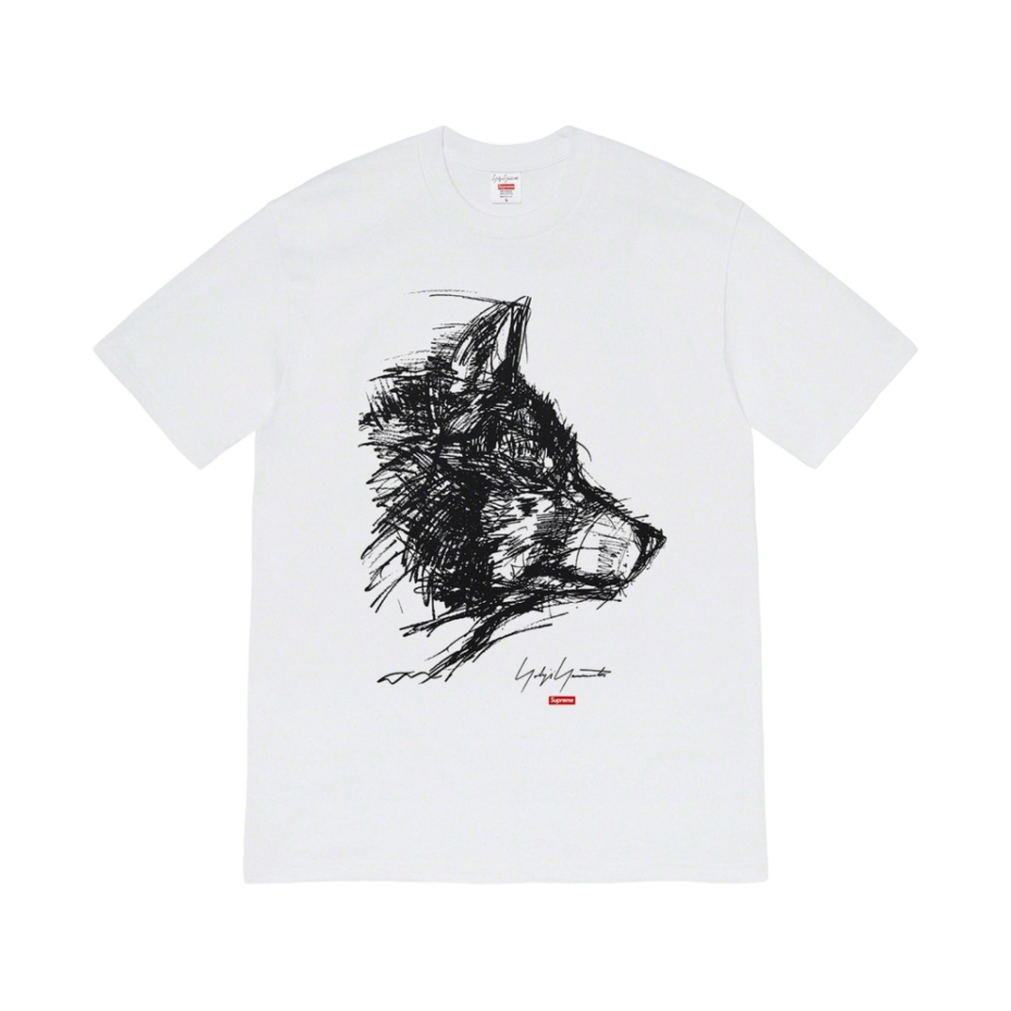 Supreme yohjiyamamoto scribble portrait