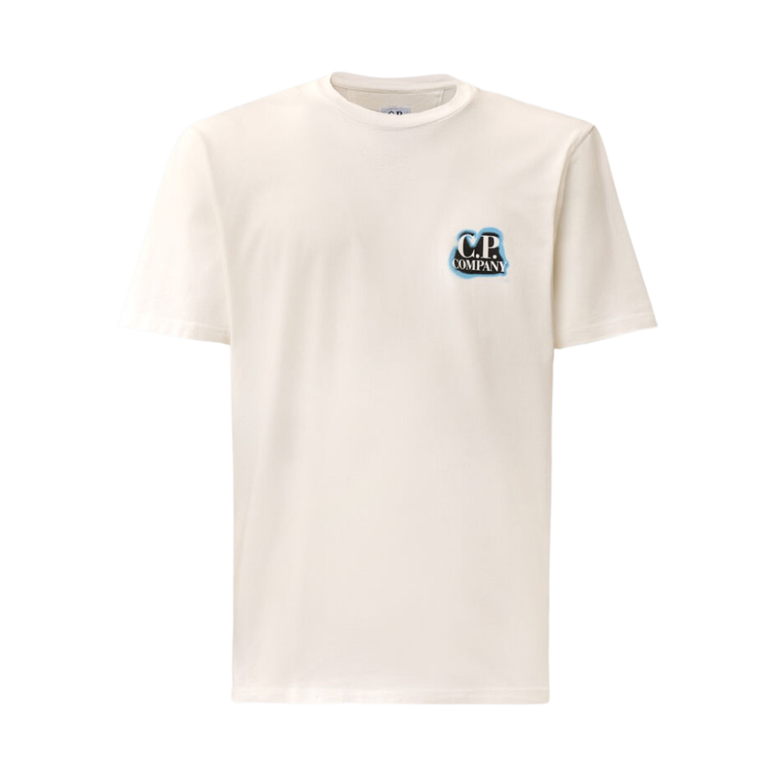 16CMTS286A005431G103 C.P. Company 24/1 Jersey Artisanal British Sailor T-Shirt Gauze White - 24SS