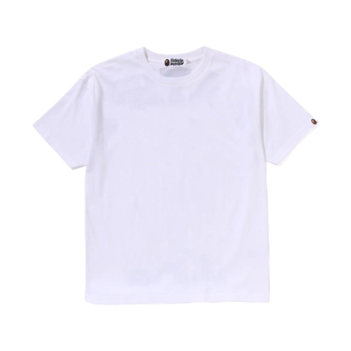 (W) 베이프 빅 컬리지 티셔츠 화이트((W) BAPE Big College T-Shirt White) - 2