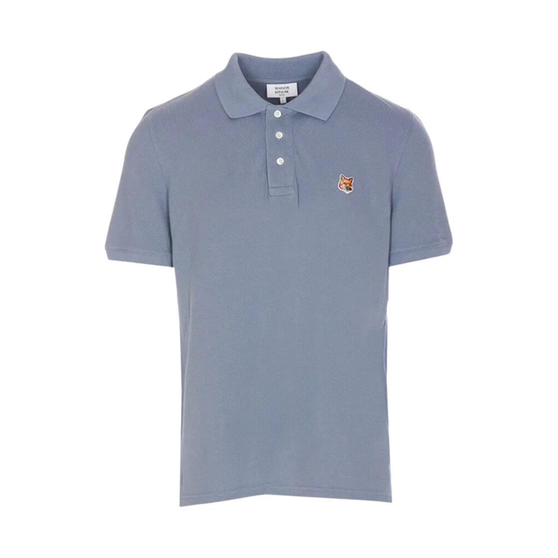 메종 키츠네 폭스 헤드 패치 폴로 문라이트 블루(Maison Kitsune Fox Head Patch Polo Moonlight Blue) - 1