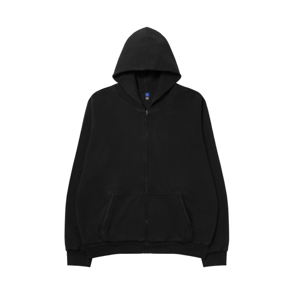 이지 YZY 집업 후드 블랙(Yeezy YZY Zip-Up Hoodie Black)