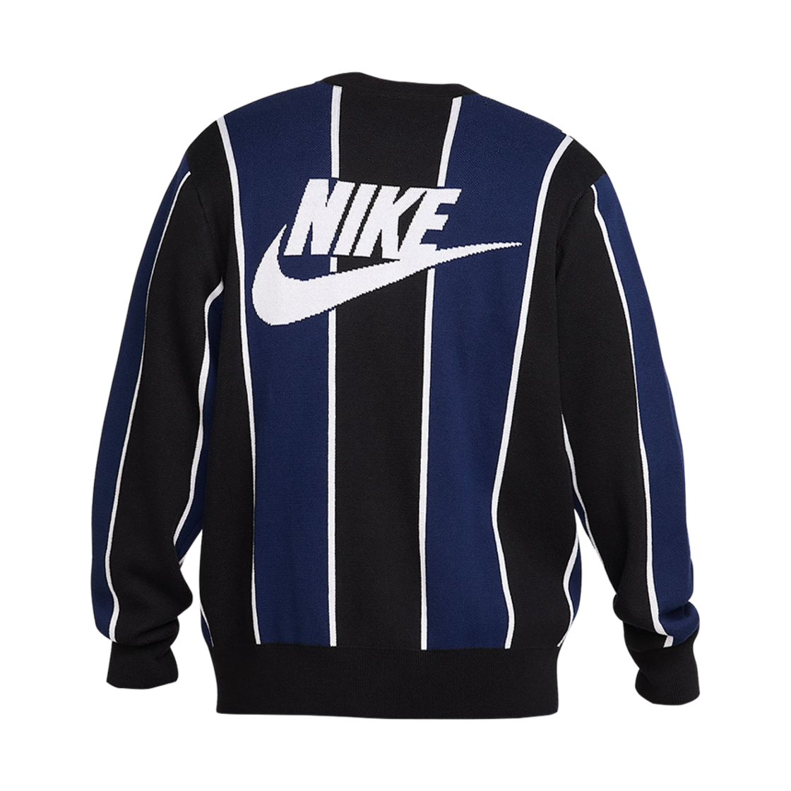 나이키 클럽 페어웨이 스트라이프 스웨터 블랙 미드나잇 네이비 - 아시아(Nike Club Fairway Stripe Sweater Black Midnight Navy - Asia) - 2
