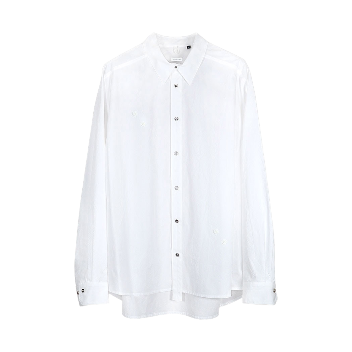 YPA24AWSHWH Youche AR Creased Sun-grib Shirts White