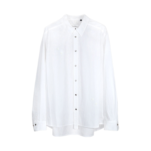 YPA24AWSHWH Youche AR Creased Sun-grib Shirts White