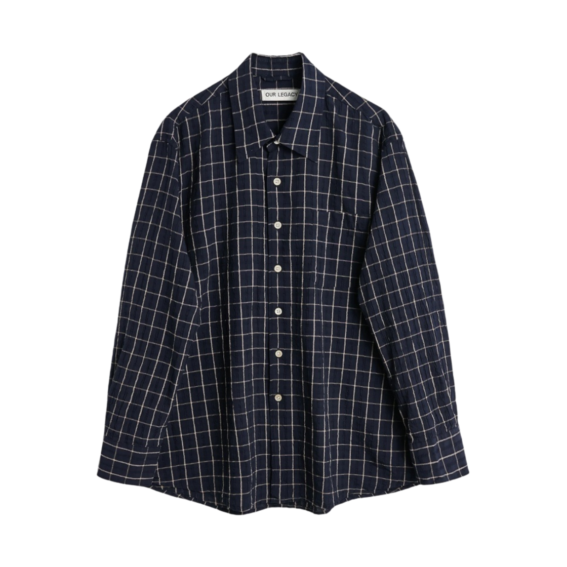 아워레가시 어보브 셔츠 다크 메디테라니안 체크(Our Legacy Above Shirt Dark Mediterranean Check)
