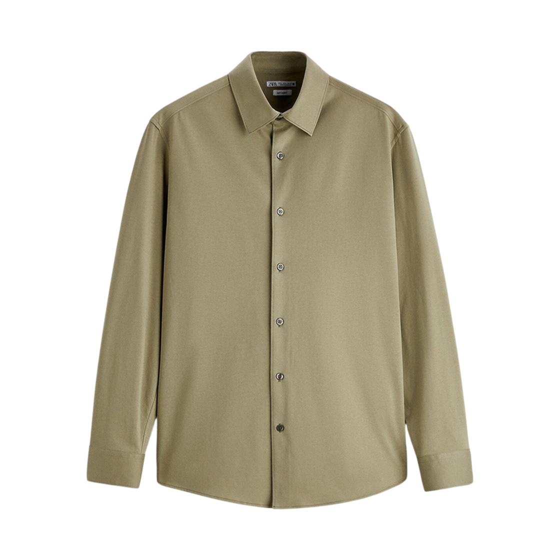 4139/567/506 Zara Poplin Shirt Light Khaki