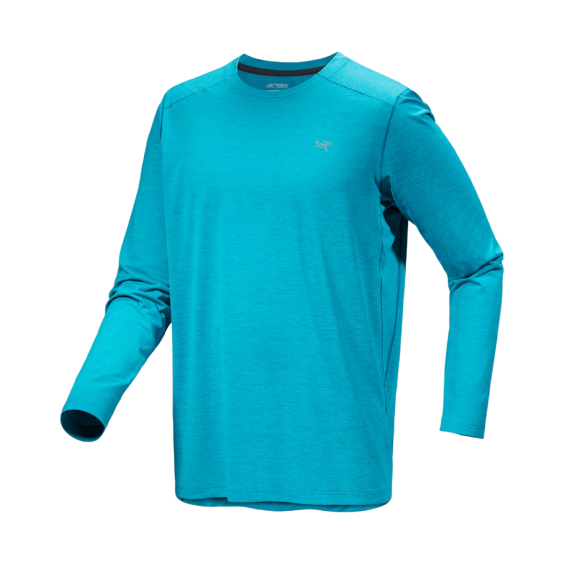 아크테릭스 코막 크루넥 롱슬리브 티셔츠 다크 블루 테트라 헤더(Arc'teryx Cormac Crew Neck Long Sleeve T-Shirt Dark Blue Tetra Heather) - 1