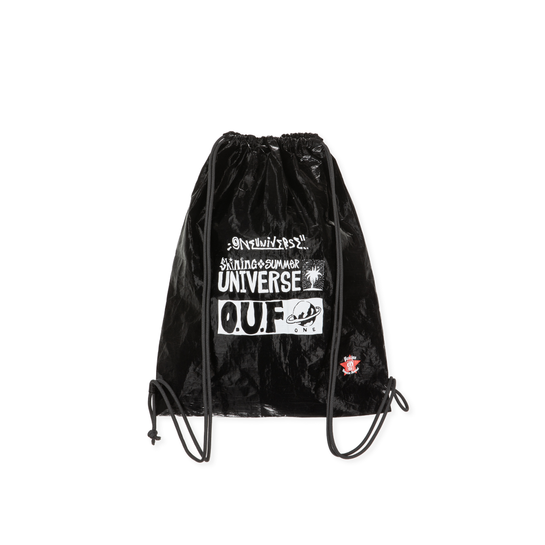 OUF25MD17 OUF STRING BAG BLACK