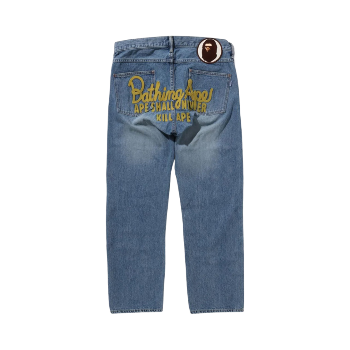 베이프 챔피온 데님 팬츠 라이트 인디고(BAPE Champion Denim Pants Light Indigo)