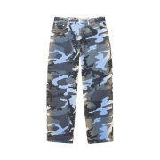 Stussy Spray Dye Canvas Big OL' Jean Blue Camo