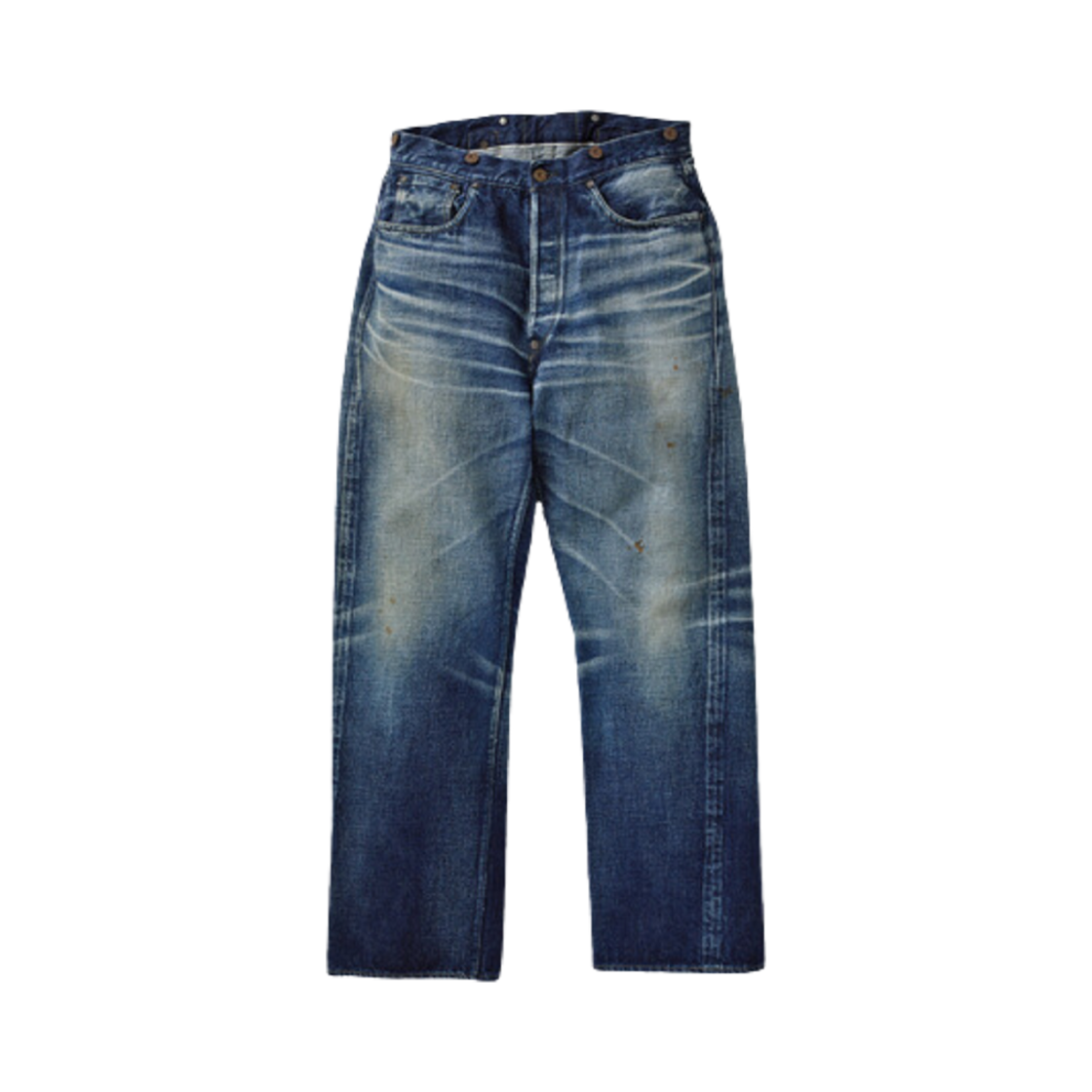 1373-BADASS Fullcount 1373 Badass Son of The Soil Denim Indigo Blue