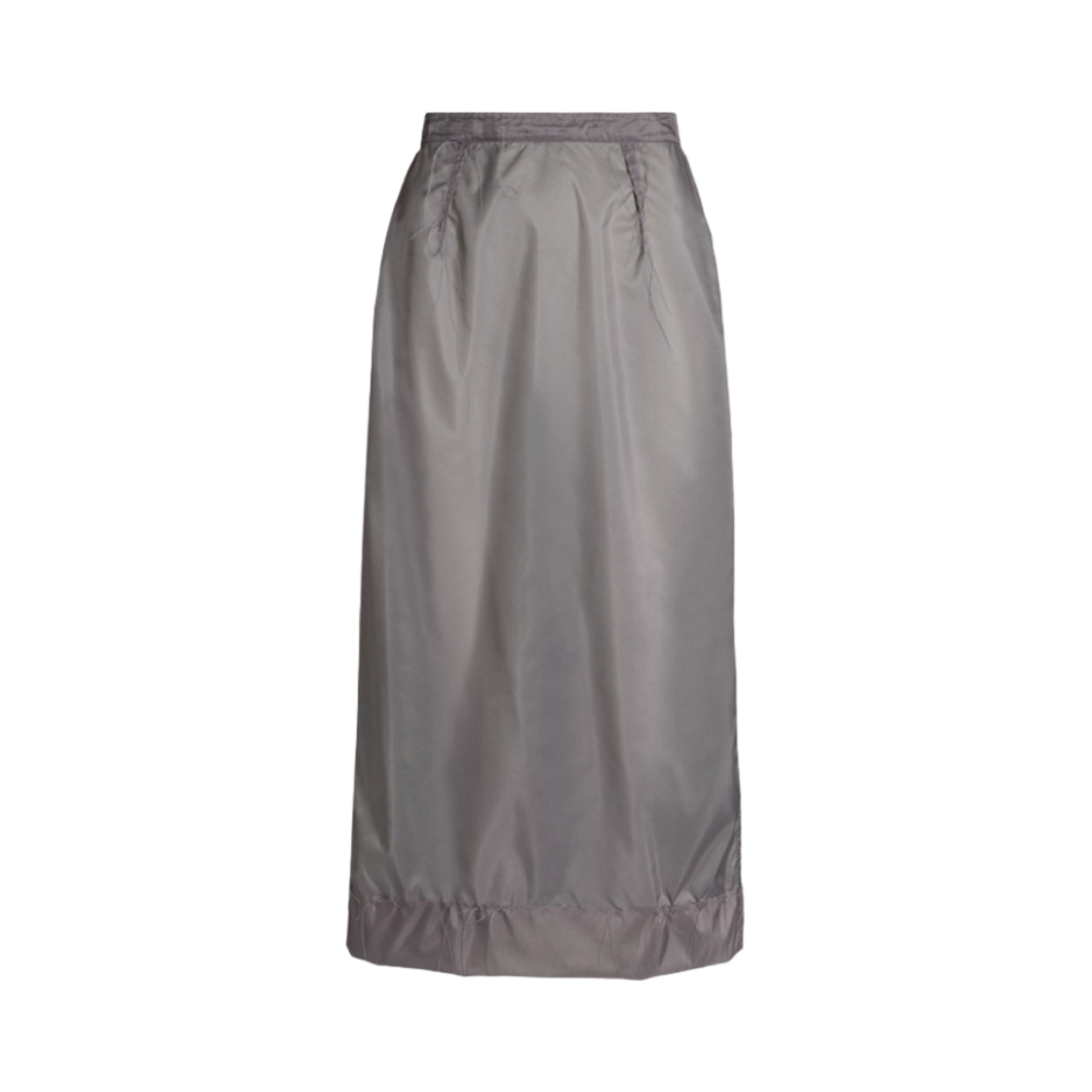 (W) 메종 마르지엘라 인사이드 아웃 스커트 그레이((W) Maison Margiela Inside Out Skirt Grey) - 1