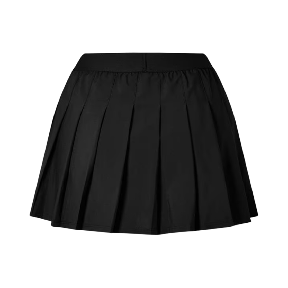 (W) 알로 요가 바시티 테니스 스커트 블랙((W) Alo Yoga Varsity Tennis Skirt Black) - 2