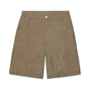 NOMANUAL Layer Shorts Washed Khaki