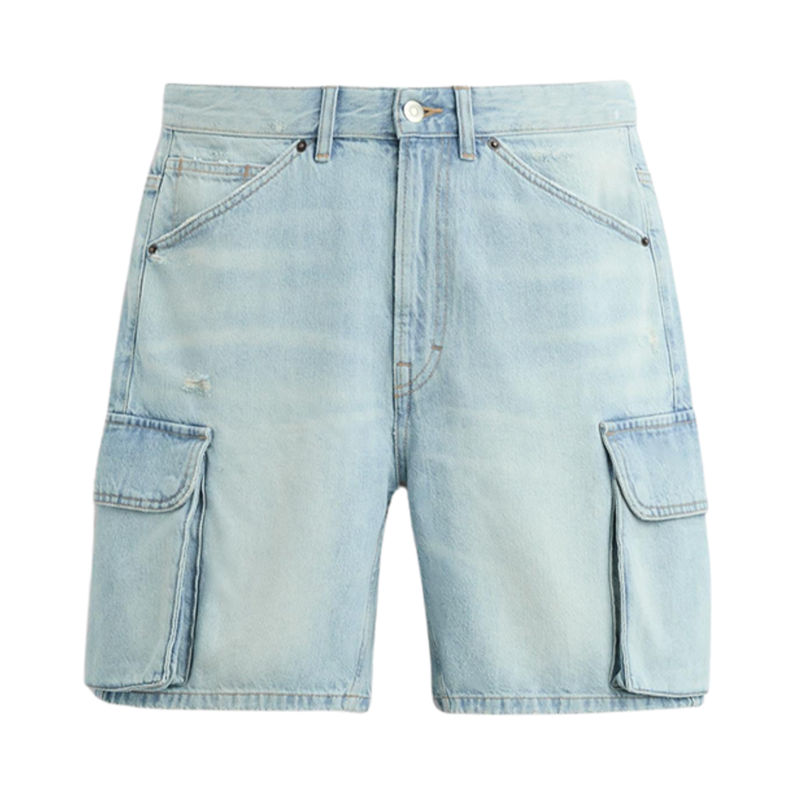 자라 버뮤다 데님 카고 쇼츠 블루(Zara Bermuda Denim Cargo Shorts Blue)