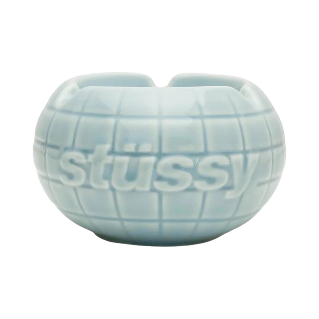 138827 Stussy World Ashtray Pale Blue