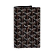 Goyard Grenelle Passport Cover Black