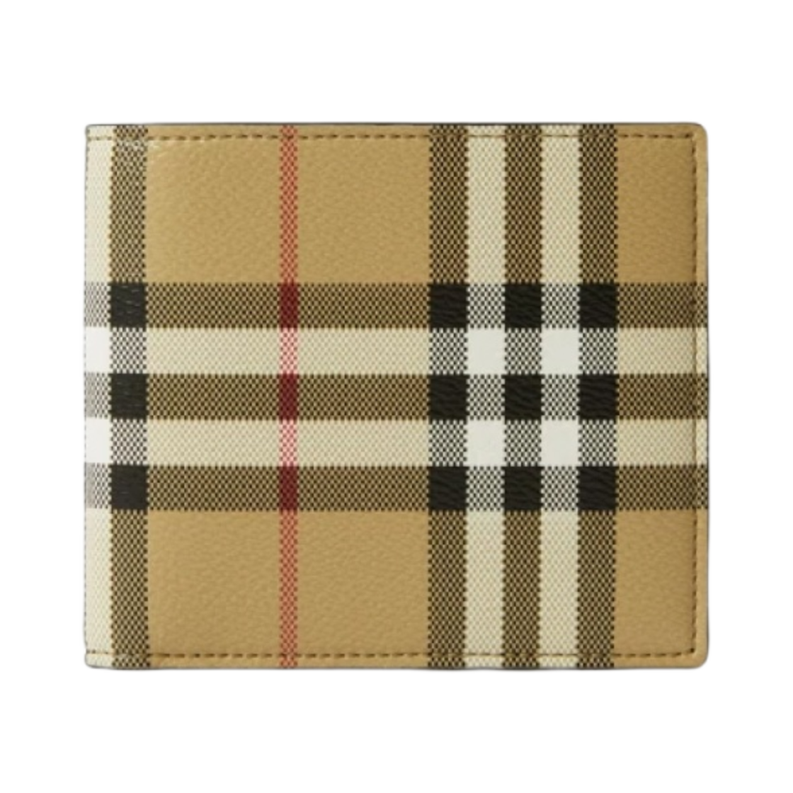 버버리 체크 반지갑 아카이브 베이지(Burberry Check Bifold Wallet Archive Beige)