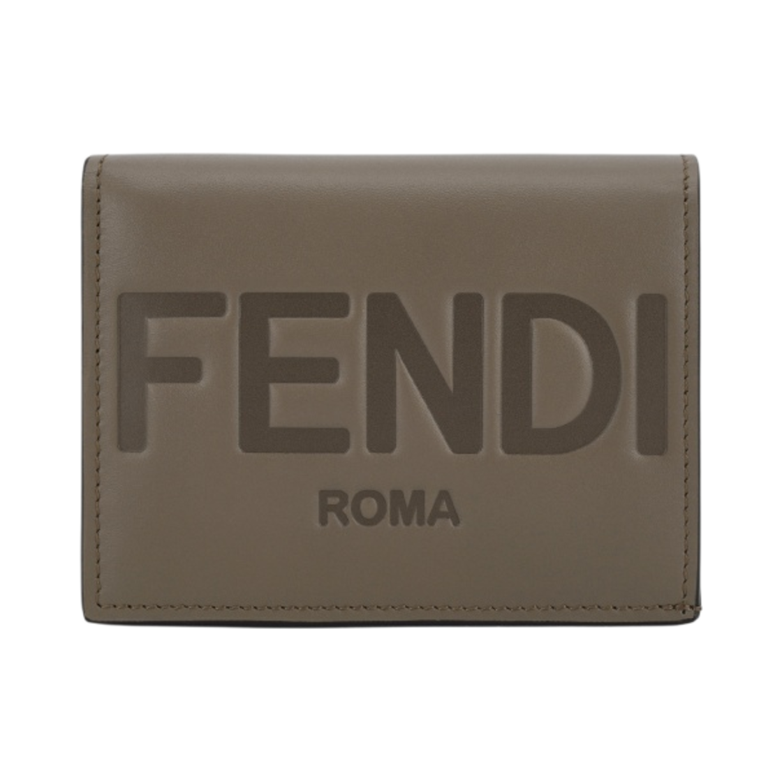펜디 로마 스몰 레더 반지갑 그레이(Fendi Roma Small Leather Bi-Fold Wallet Grey) - 1