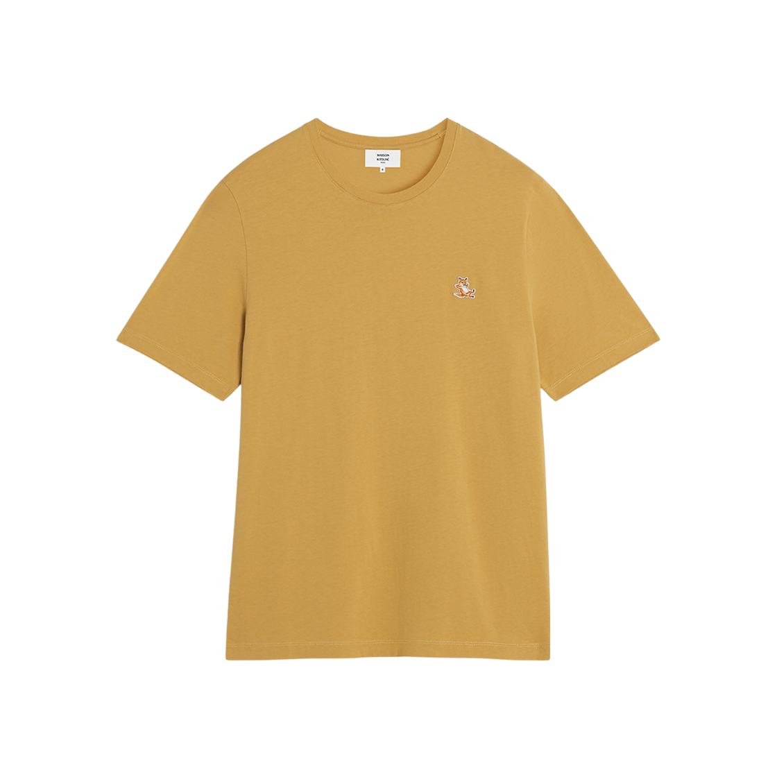 LM00110KJ0008-0116 Maison Kitsune Chillax Fox Patch Regular T-Shirt Goldie