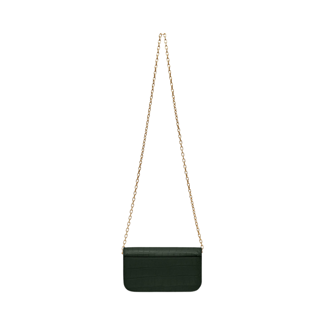 발렌시아가 크로커다일 엠보스 가십 체인 월렛 그린(Balenciaga Gossip Wallet on Chain Crocodile Embossed Green) - 2