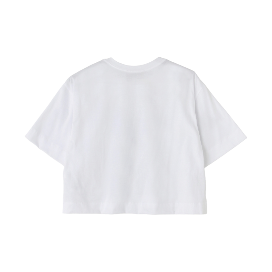 (W) 비비안 웨스트우드 앵글로매니아 크롭 티셔츠 화이트((W) Vivienne Westwood Anglomania Cropped T-Shirt White) - 2