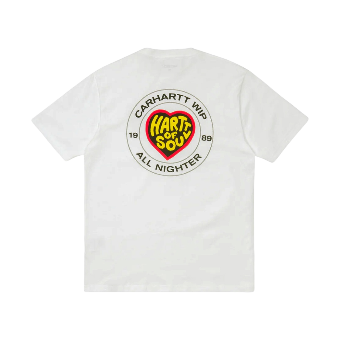 칼하트 WIP 하트 오브 소울 티셔츠 화이트(Carhartt WIP Hartt Of Soul T-Shirt White) - 1
