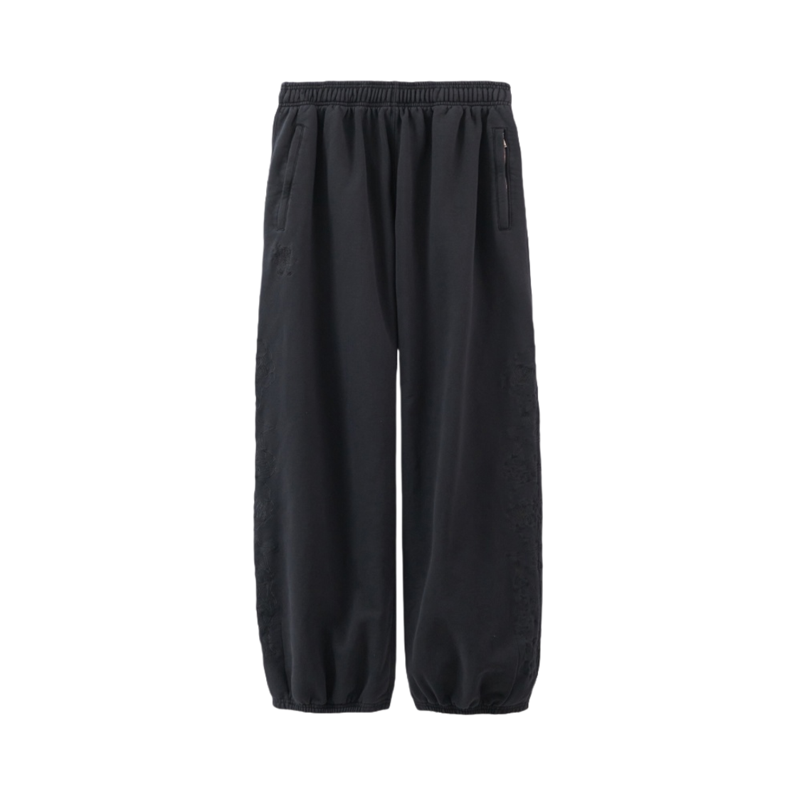 폴리테루 x 행크 스웨트팬츠 다크 차콜 네이비 - 24SS(Polyteru x HANK Sweatpants Dark Charcoal Navy - 24SS)