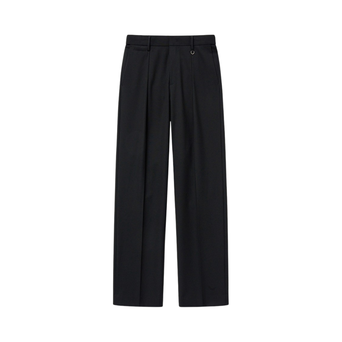 TNPA4F109BK TNGT Wide-fit Reverse Pleats Pants Black